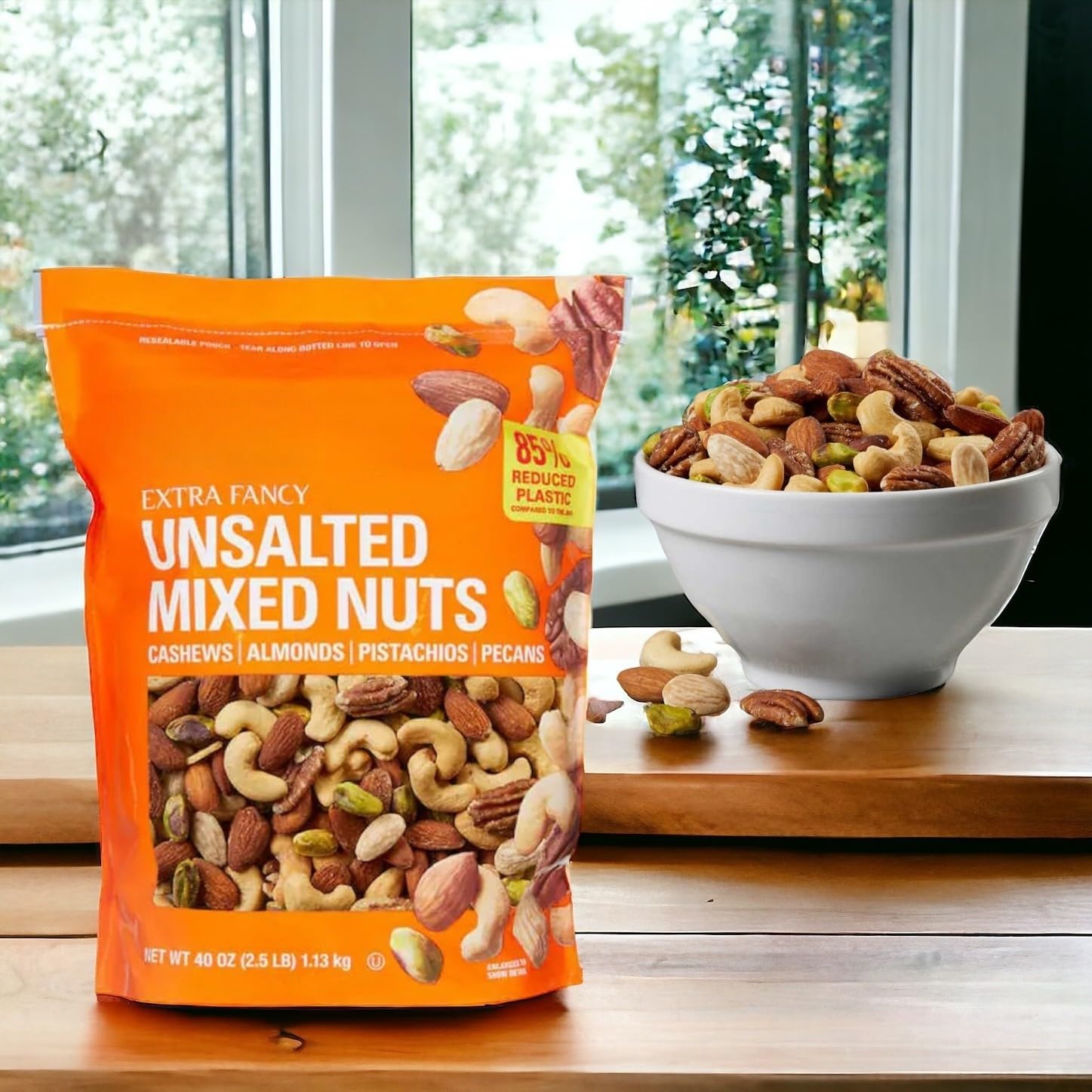 Amazon.com : Kirkland Extra Fancy Mixed Nuts Unsalted – Cashews